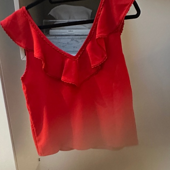 Sezane Scarlet Ruffled Blouse - Picture 3 of 3